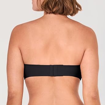 DELIMIRA Women's Strapless Bra Minimizer Seamless Underwire Unlined Bandeau for Big Bust
