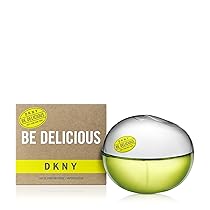 DKNY Be Delicious 100% Pure New York, Eau de Parfum da Donna, Fragranza Floreale Fruttata, Acqua Profumata Persistente, Donna Karan New York, 30 ml