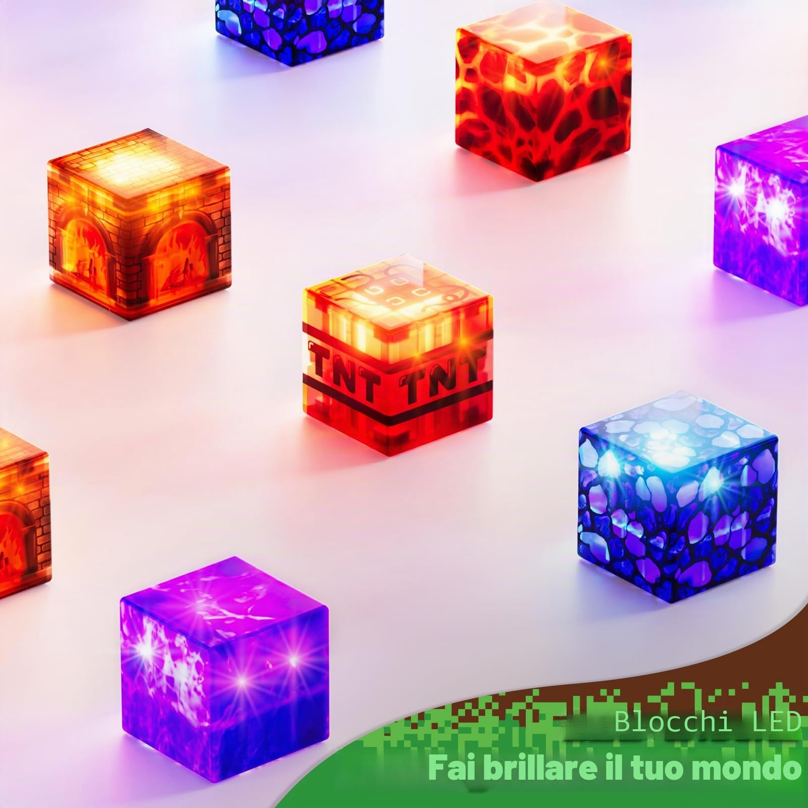 GraceDuck Costruzioni Magnetiche per Bambini 300 Pezzi Set Dinosauri e Vulcano - Blocchi Magnetici con Lava e Foresta - Magnetic Building Blocks Creativi Giocattolo Montessori 3-9 Anni - Regalo STEM