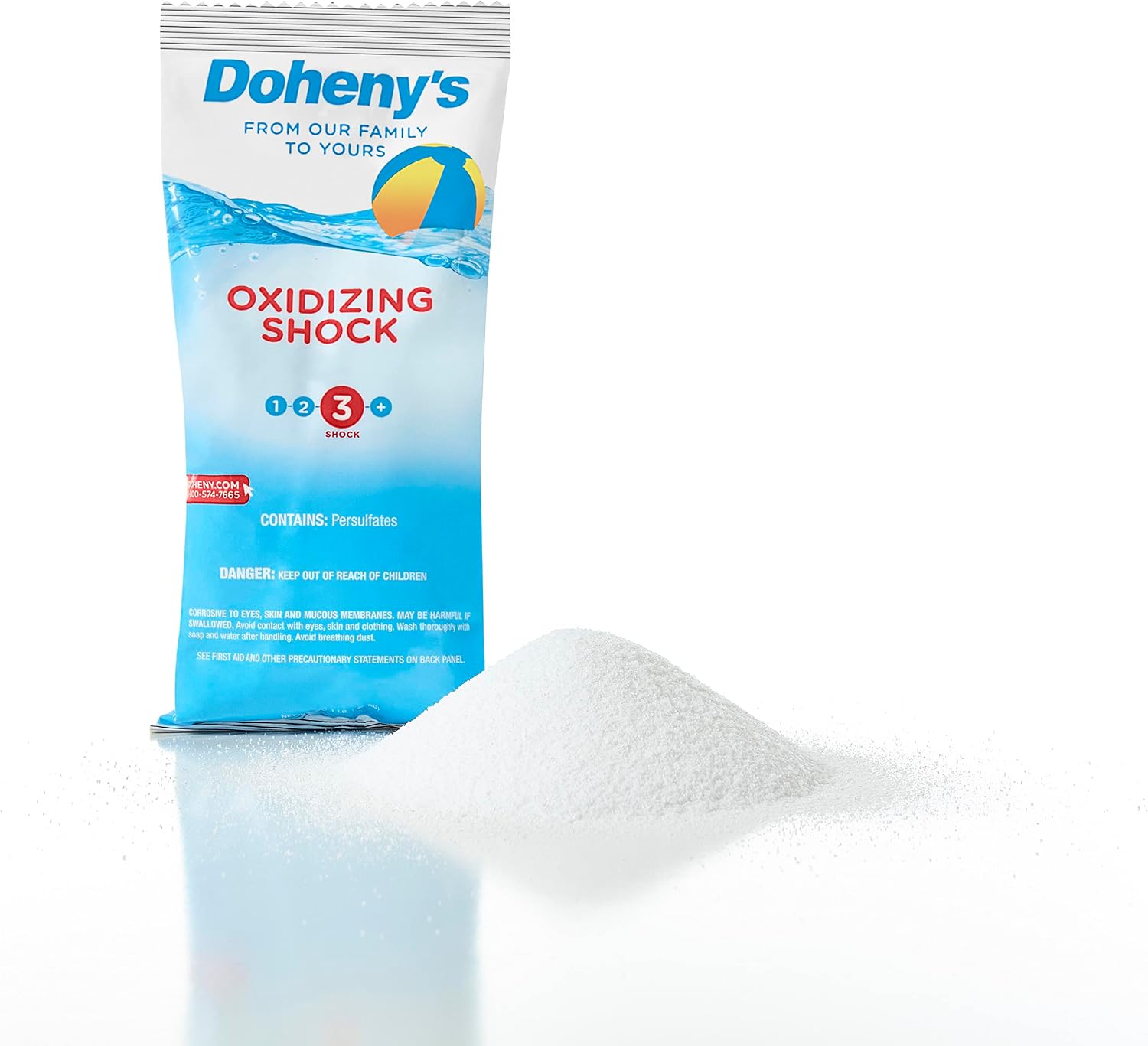 Doheny's Inground Pools Pro-Grade Shock Bundle | Bundle Up Your Shock and Save | Kits Include Doheny's Super Shock, Oxidizing Shock & ShockChek Test Strips | Weekly Treatment Kit
