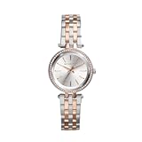 Darci Women&apos;s Watch&comma; Stainless Steel and Pavé Crystal Watch for Women