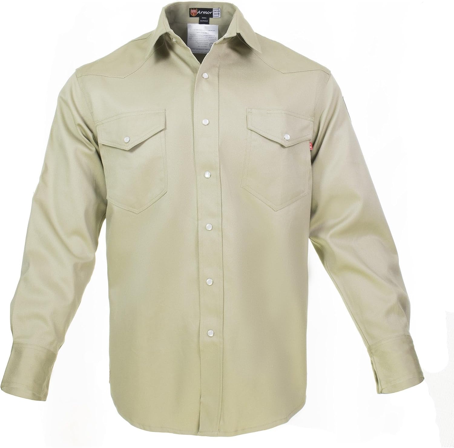Flame Resistant FR Welding Shirt - 100% C - 9 oz