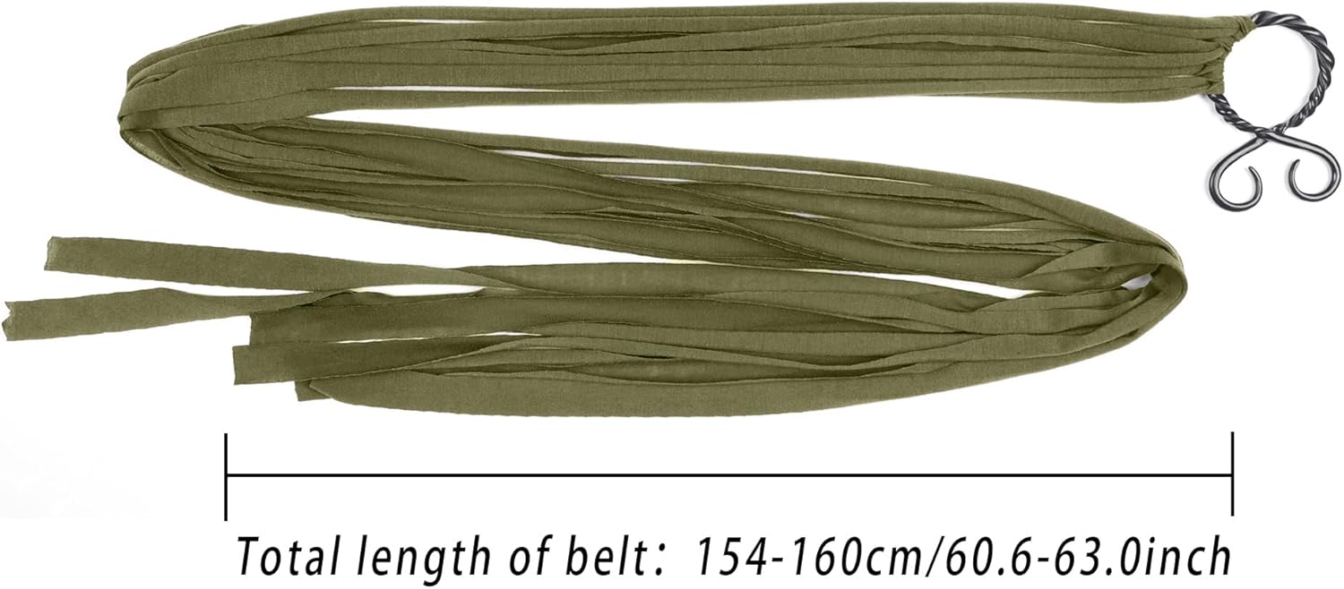 L'VOW Viking Troll Cross Rope Belt Norse Witch Rope Belt Renaissance Pagan Medieval Accessory - Image 8