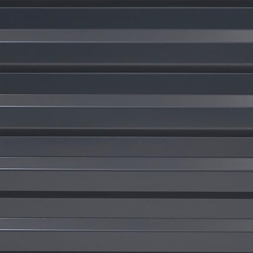 Miniatura 5 de Sunnydaze Cama de jardín rectangular elevada de 71 pulgadas, kit de maceta de acero Galvalume para cama de flores, color gris oscuro