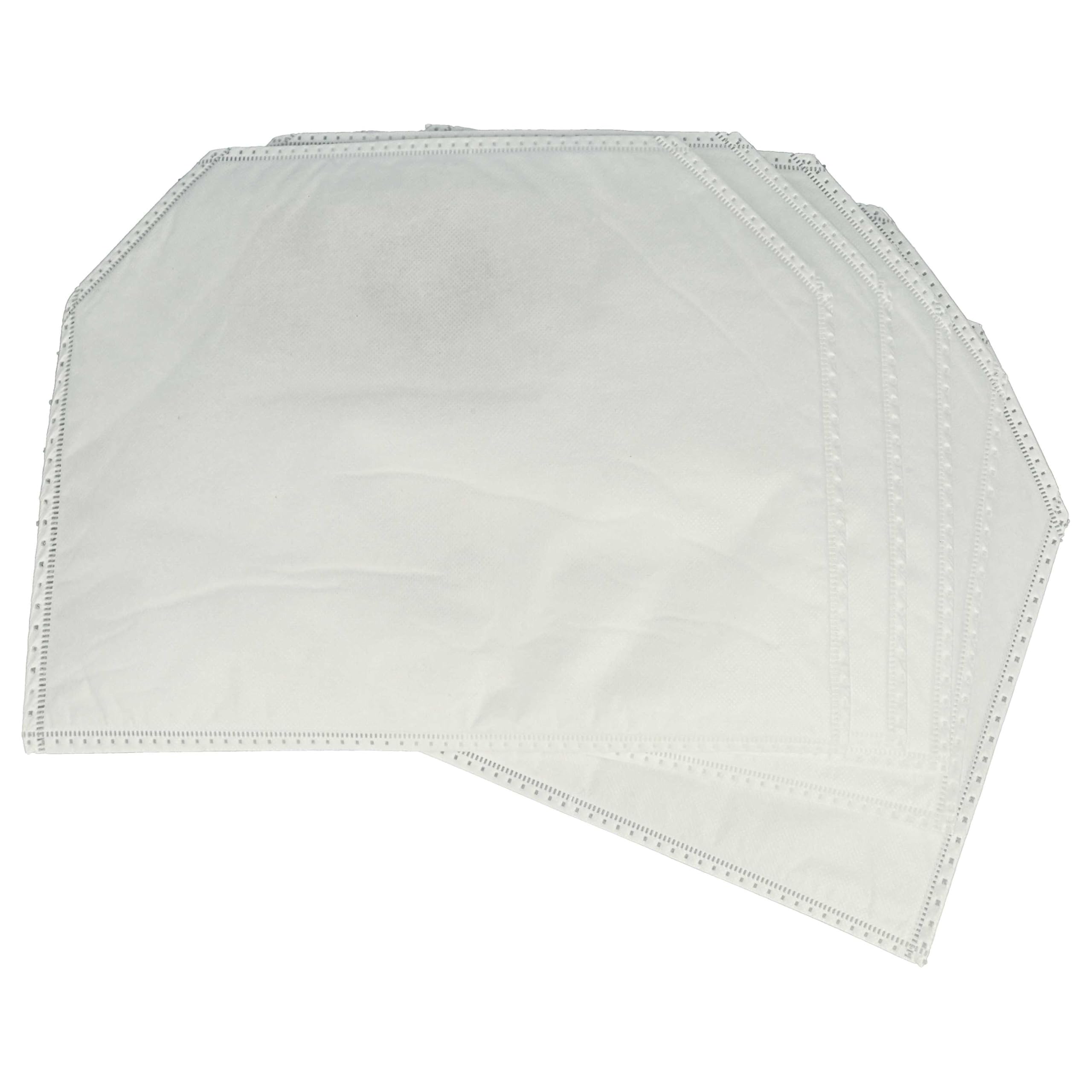 vhbw 10x bolsa reemplaza Makita 197903-8 para aspiradora - 36 cm x 28 cm blanco