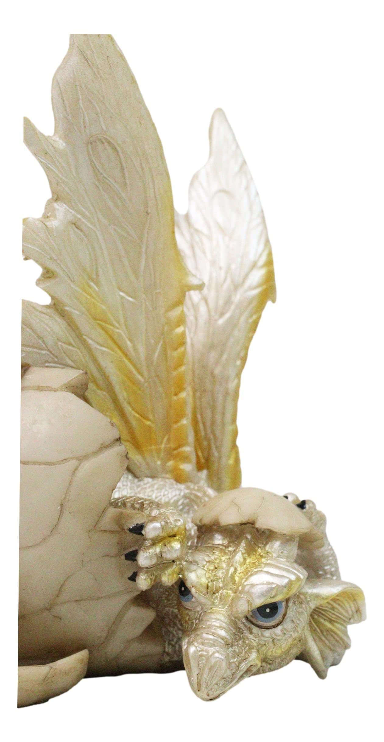 Amazon.com: Ebros October Birthstone Dragon Egg Statue Opal Gem