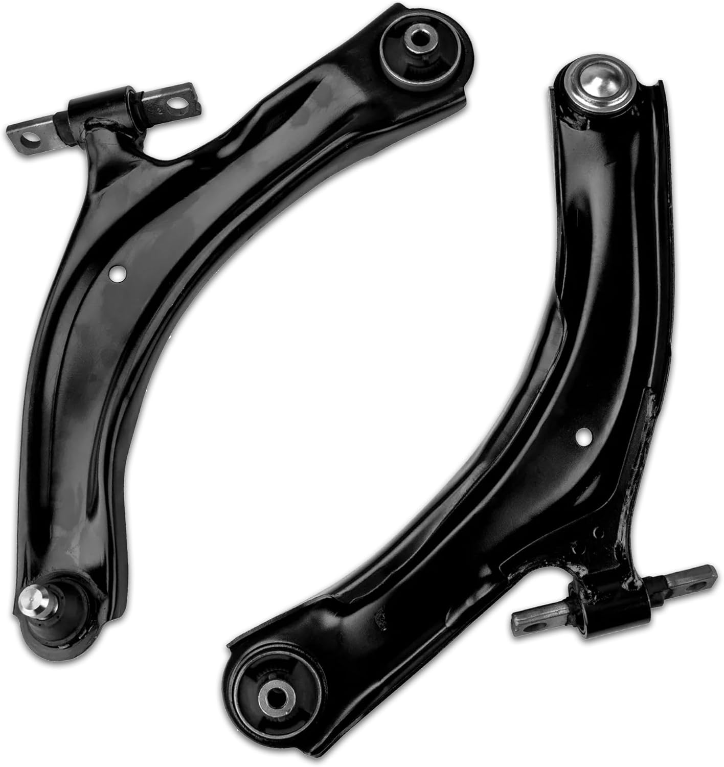 Front Lower Control Arm with Ball Joint Compatible with 2008-2013 Nissan Rogue / 2014-2015 Nissan Rogue Select Front Lower Control Arm Kit Left & Right K621452 K621453