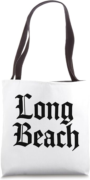 Long Beach 562 California Los Angeles South Bay LBC Port Tote Bag