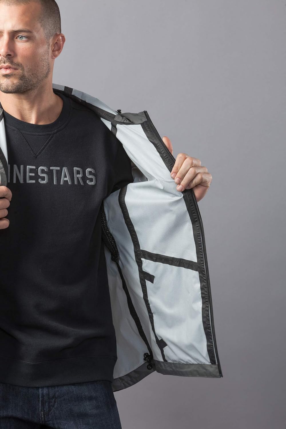 Alpinestars mens Rain Jacket, 100% Waterproof, Technical Fit