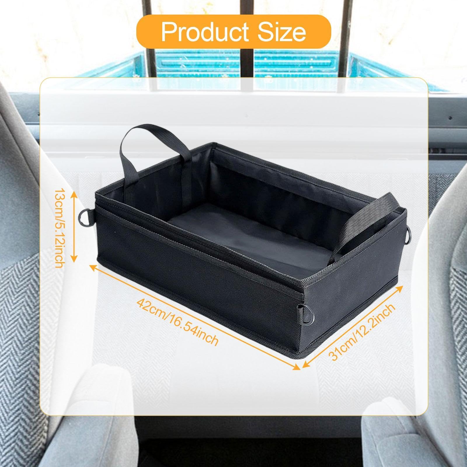 Vano Portaoggetti Sotto Il Sedile Del Camion, Cassetta Degli Attrezzi, Organizer, Box di Carico, Custodia per Super, Escursionismo, Campeggio, Scarpe, 42x31x13 Cm