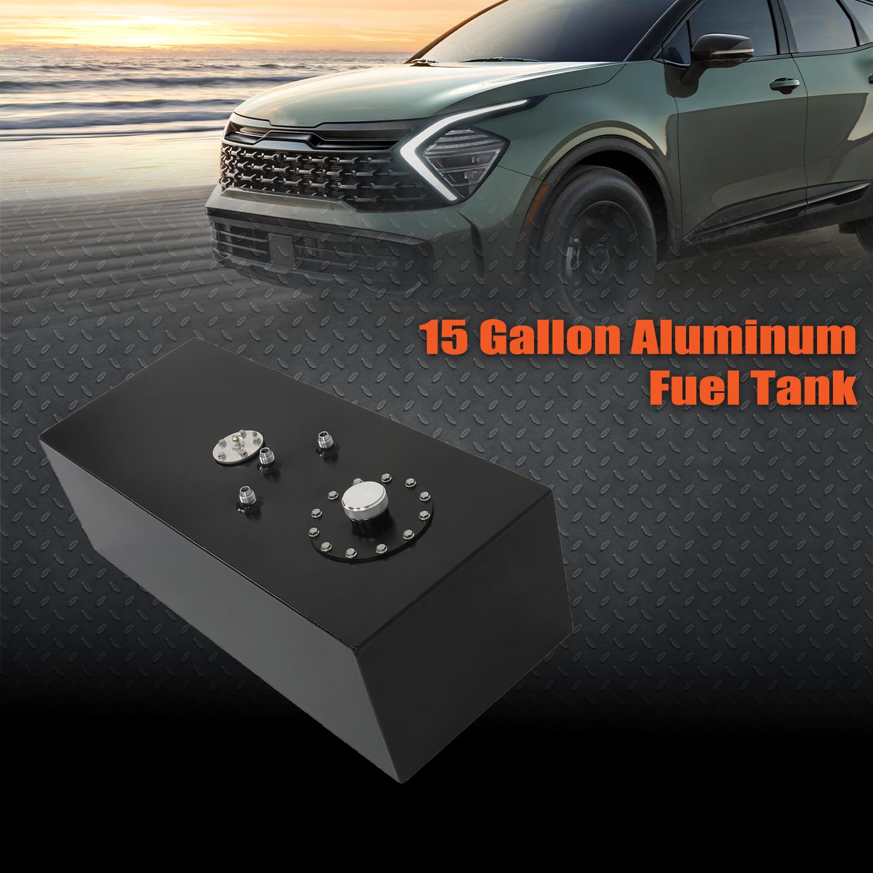 Amazon.com: labwork 15 Gallon 57L Aluminum Racing Drift Fuel Cell