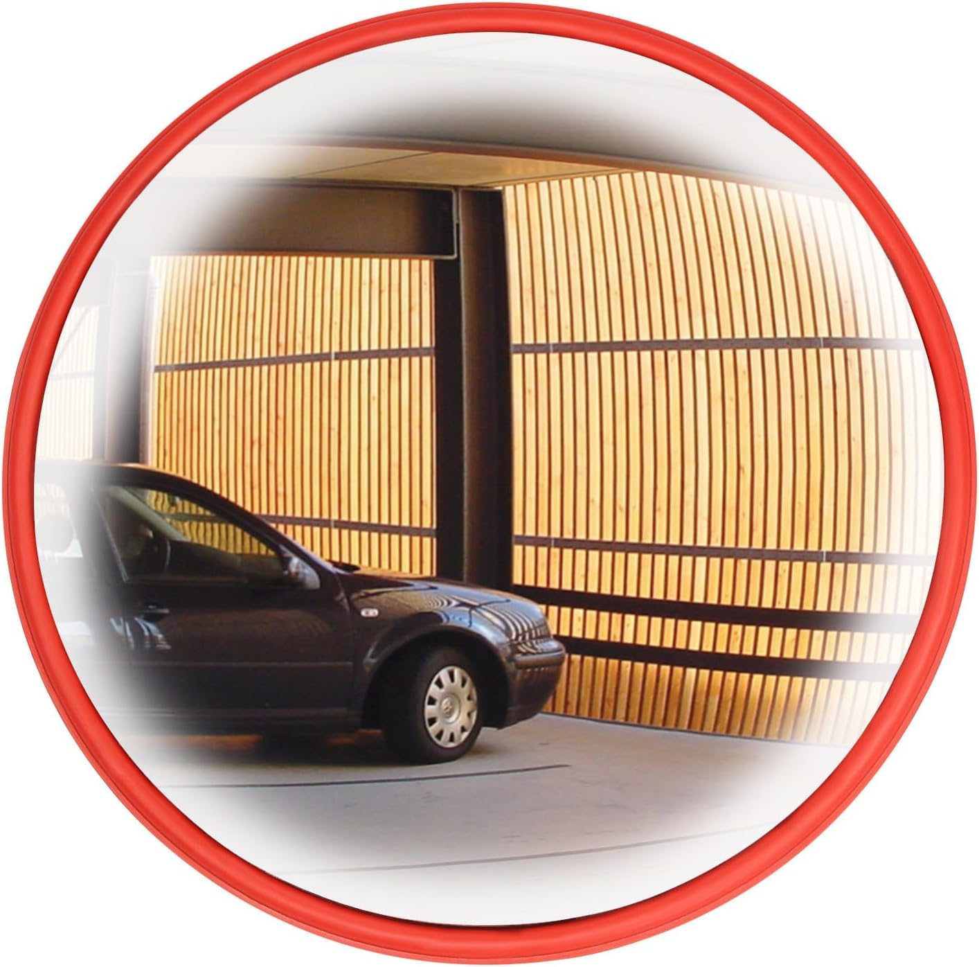 SENJINGHUA Convex Traffic Mirror - Blind Spot Safety Mirror for Enhanced Security in Garage, Warehouse, Office & Outdoor Corners