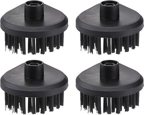 Miniatura 3 de Angoily 4 unids vapor fregona cepillo cabeza reemplazo latón cepillo cabeza piezas accesorios fregona accesorios accesorios ajuste para trapeador