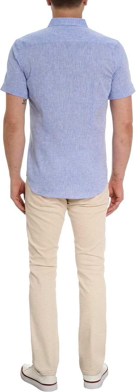 Robert Graham Men’s Palmer Short-Sleeve Button-Down Shirt