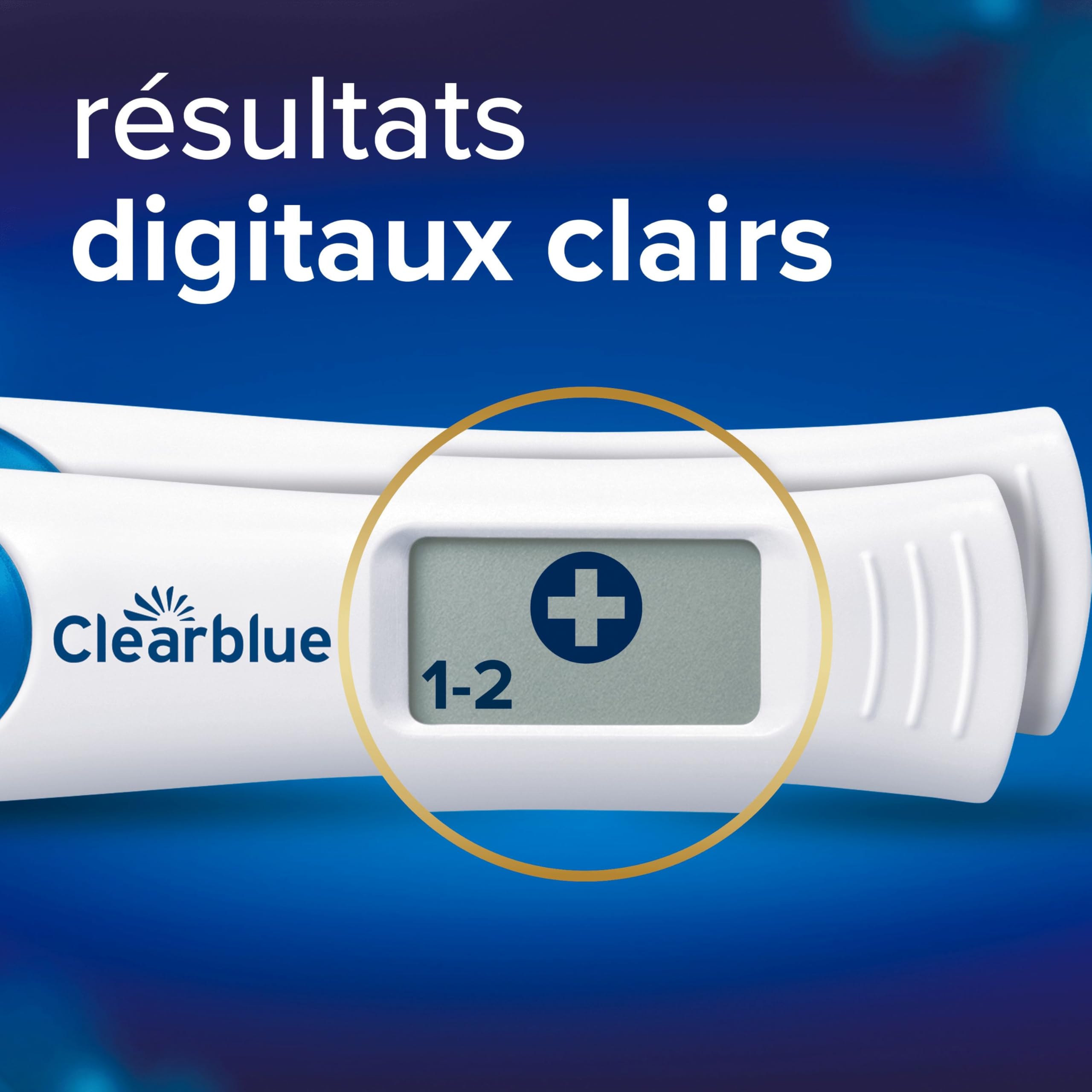 Clearblue Test De Grossesse Digital Avec Estimation De l’Âge De La Grossesse, Le Seul Test Qui Vous Indique Le Nombre De Semaines, 2 Tests Digitaux - 2