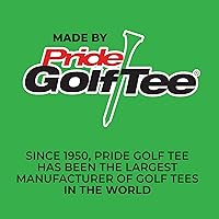 Vista 4 de PrideSports PTS Tees de golf de madera 120 unidades, 2-1/8 pulgadas El tee de madera #1 en el tour Mejor para drivers y maderas