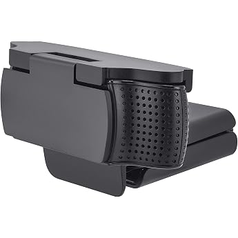 imluckies Webcam Cover for Logitech C920 /C920 HD Pro/C922 /C930c /C930e [Anti-Dust Anti-Hacker 180  Rotation] Privacy Screen Webcam Cover Prevent Private Data Matte Black