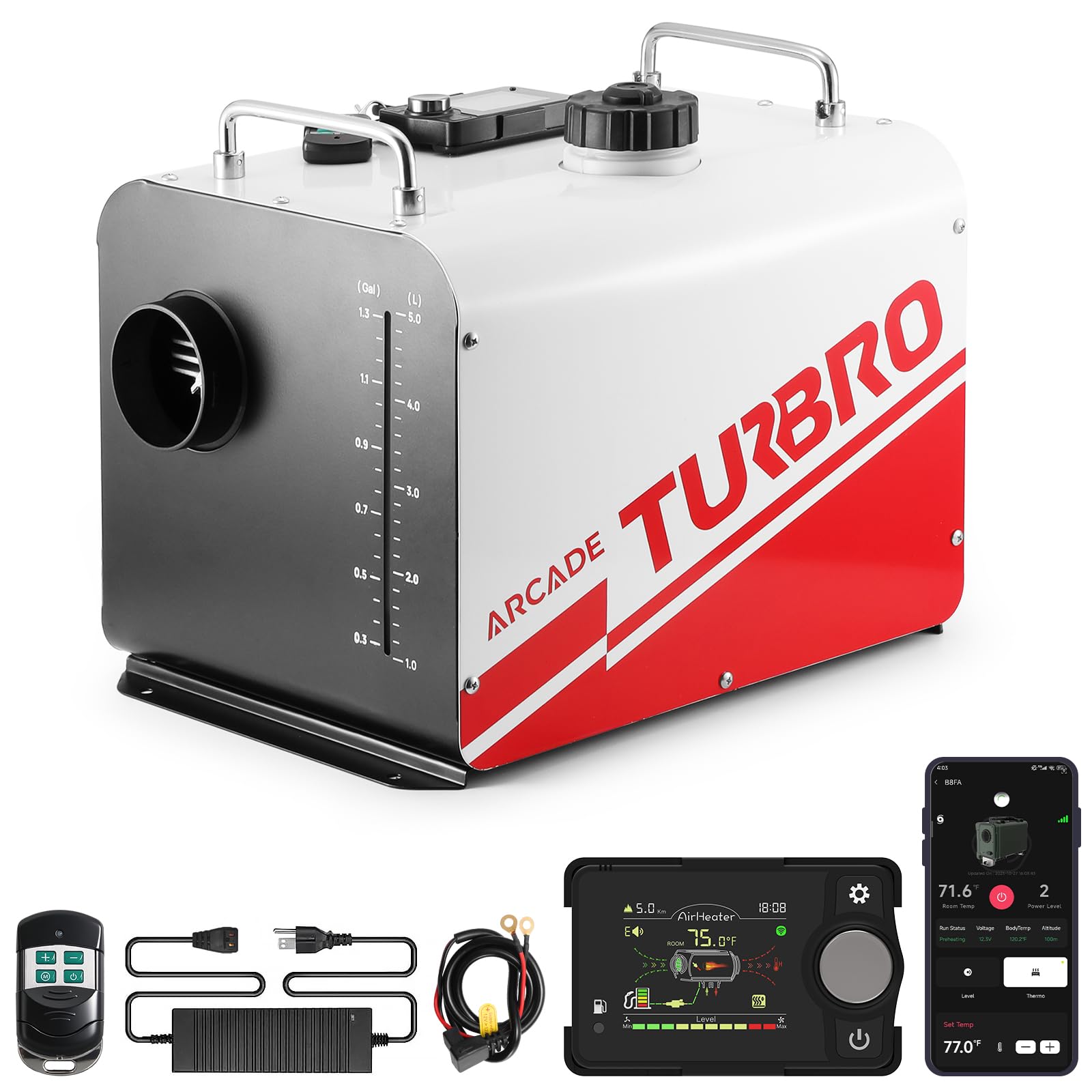TURBRO 8kW Diesel Heater