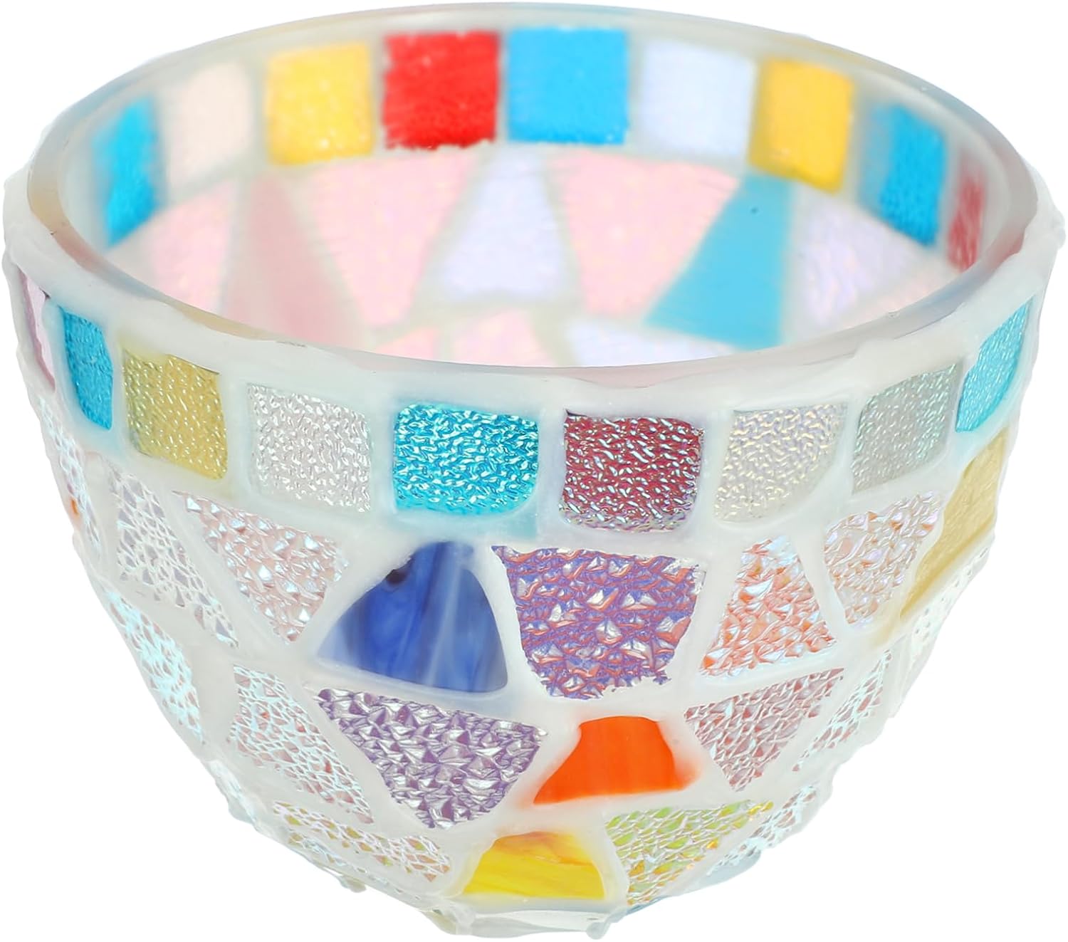 KICHOUSE Boho Glass Lamp Shade Ceiling Light Fixture Cover Dining Light Fixture Replacement