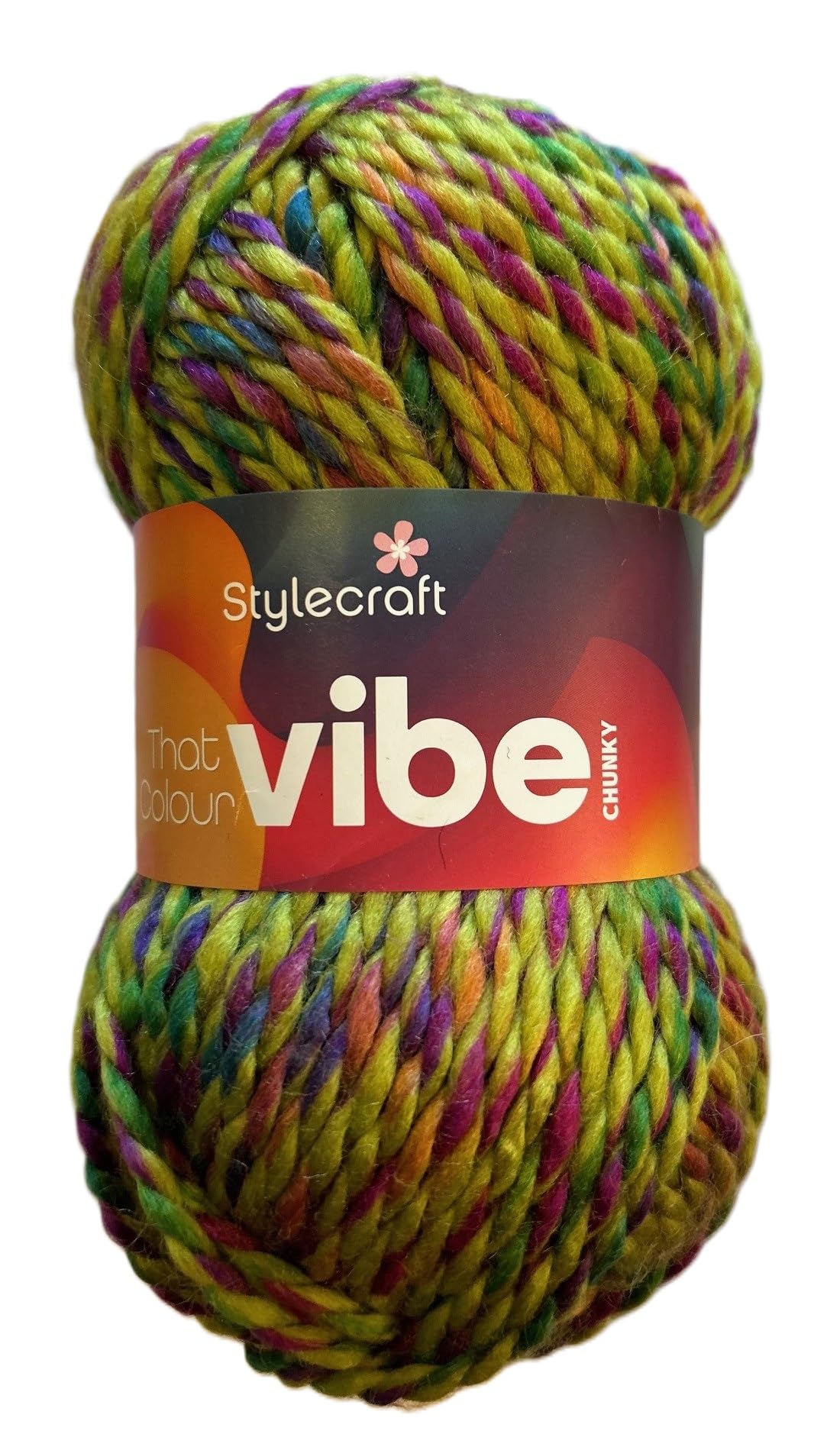 Stylecraft 3325306 that Colour Vibe Energy (5306) Yarn - 100g