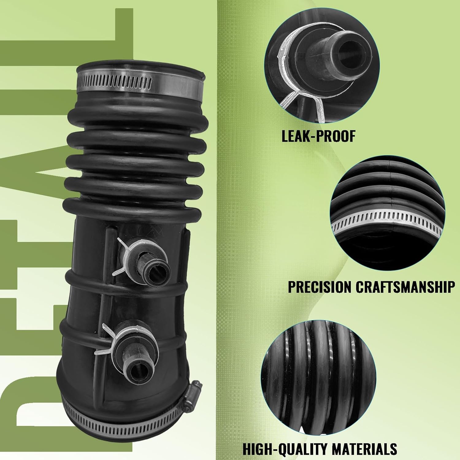 16578-4S100 Engine Intake Hose for 1999-2004 3.3L Nissan Frontier and 2000-2004 Nissan Xterra V6 3.3L - Replacement Part 696-067(16578-4S100)