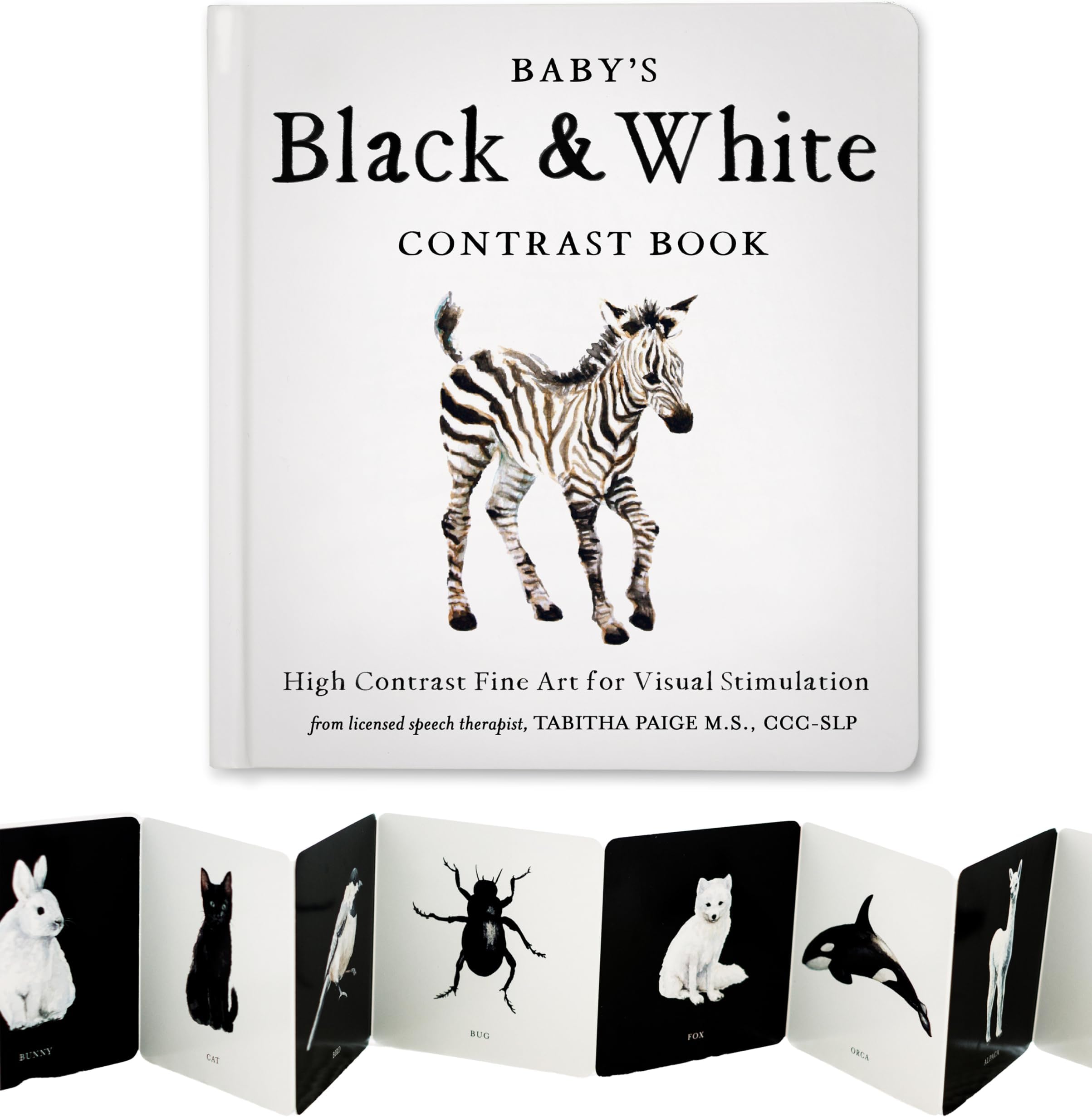 Baby's Black and White Contrast Book