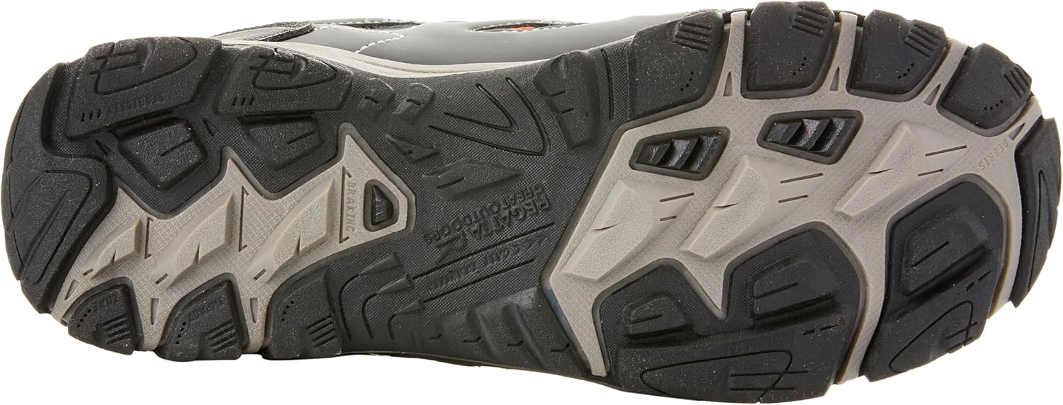 Regatta Childrens/Kids Holcombe IEP Junior Hiking Boots (12 M US Little Kid) (Briar/Blaze Orange)