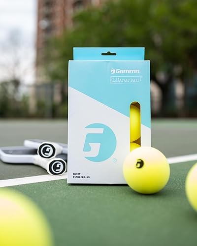 Miniatura 4 de GAMMA Pelotas de espuma para pickleball bibliotecario, bolas de espuma para práctica de pickleball con verdadero rebote en todas las superficies,