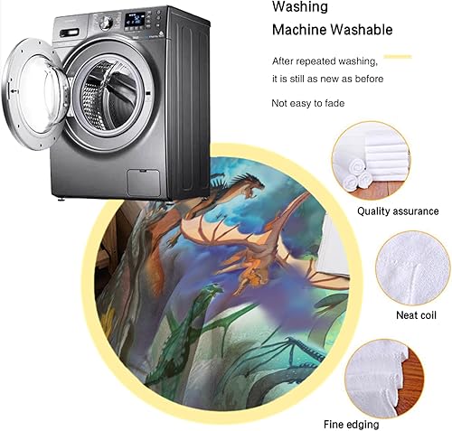 Miniatura 6 de Manta de microfibra ultrasuave con alas de fuego, manta de microfibra de lujo para todas las estaciones, manta cálida para ropa de cama, sofá y