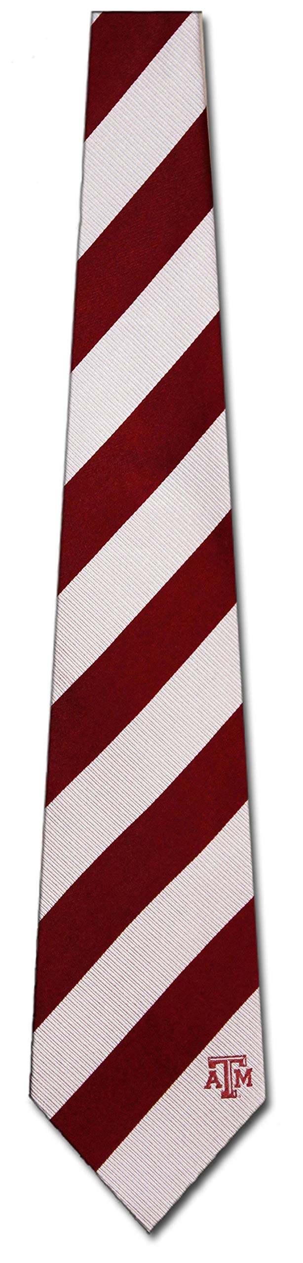 Texas Neckties Regiment Woven Silk A&M Tie by Eagles Wings