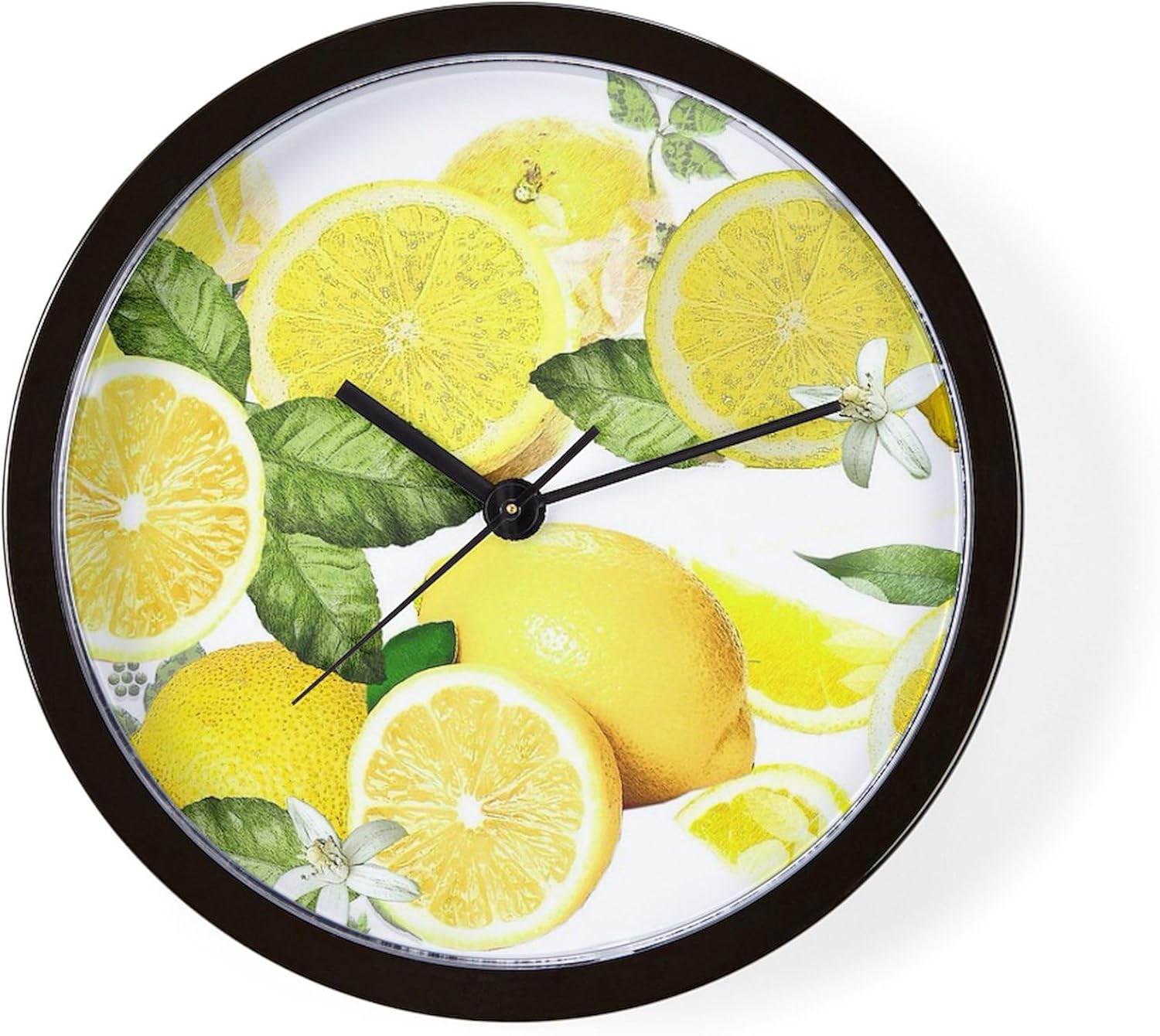 CafePress Acid Lemon from Calabria 10" Wall Clock for Livingroom, Kitchen, or Office