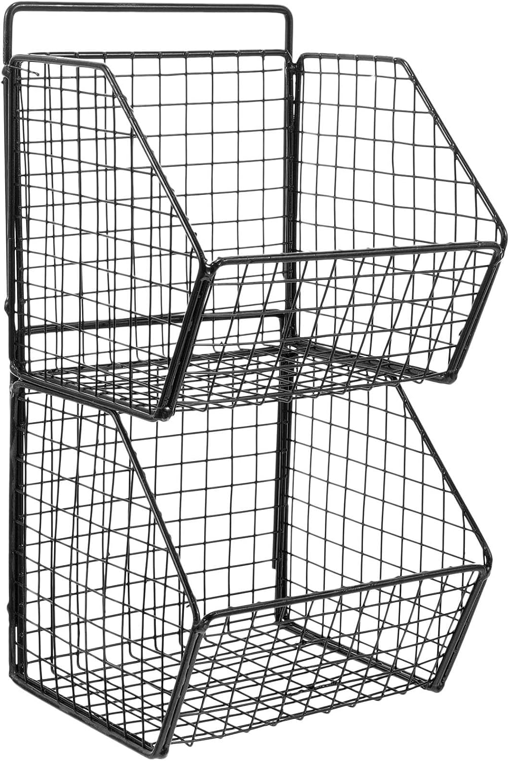 Wall Mounted Kitchen Storage Basket for Fruits and Vegetables