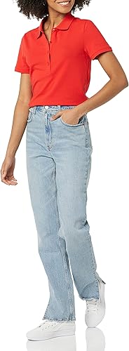 Miniatura 3 de Tienda Essentials Polo de manga corta para mujer (disponible en tallas grandes)