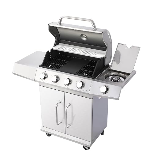 4+1 Burner Gas BBQ Grill