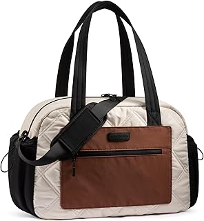 LOVEVOOK Gym Bag for Women, Lightweight Travel Duffle Bag with Wet Pocket, Personal Item Carry On Weekender Overnight Bags for Woman Gym, Yoga, Hospital, Weekend Trips