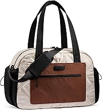 LOVEVOOK Gym Bag for Women, Lightweight Travel Duffle Bag with Wet Pocket, Personal Item Carry On Weekender Overnight Bags for Woman Gym, Yoga, Hospital, Weekend Trips