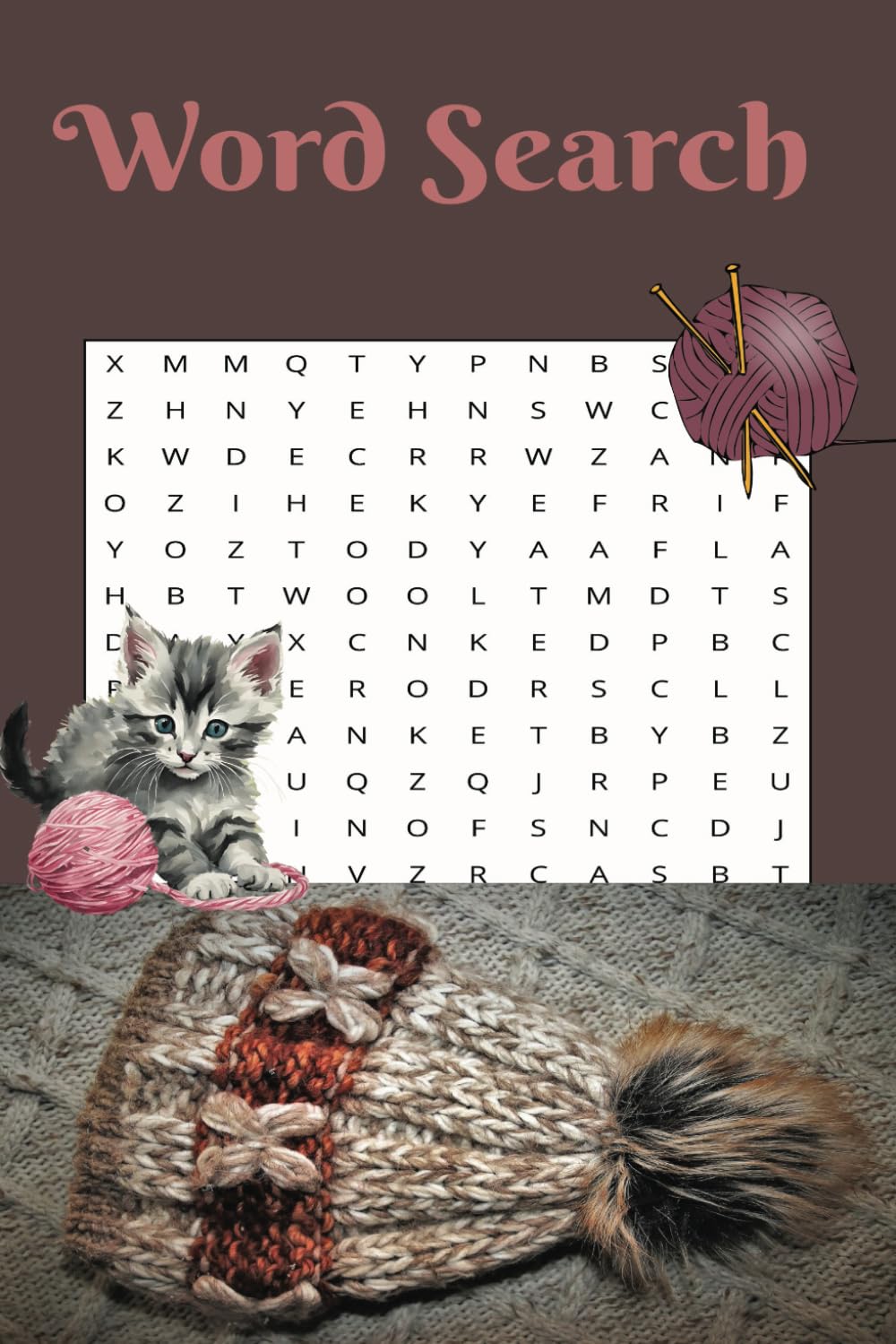 Word Search: Knitting inspired puzzle book