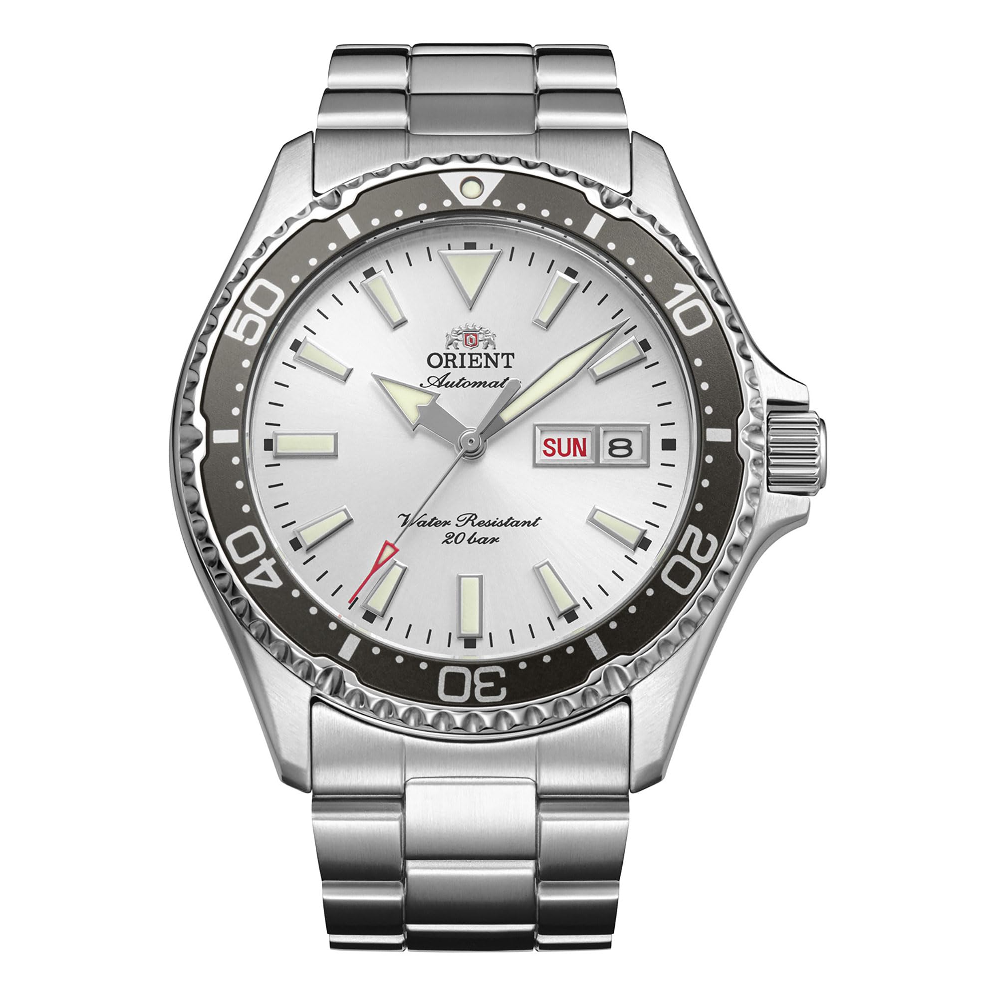Orient Kamasu 200m Automatik Taucheruhr Edelstahl mit Saphirglas