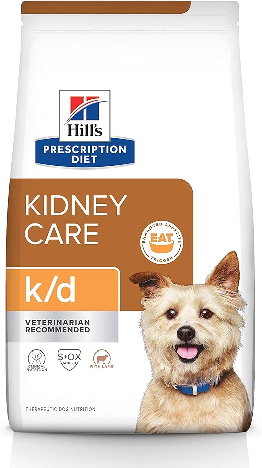 Hill's Prescription Diet k/d Kidney Care with Lamb Dry Dog