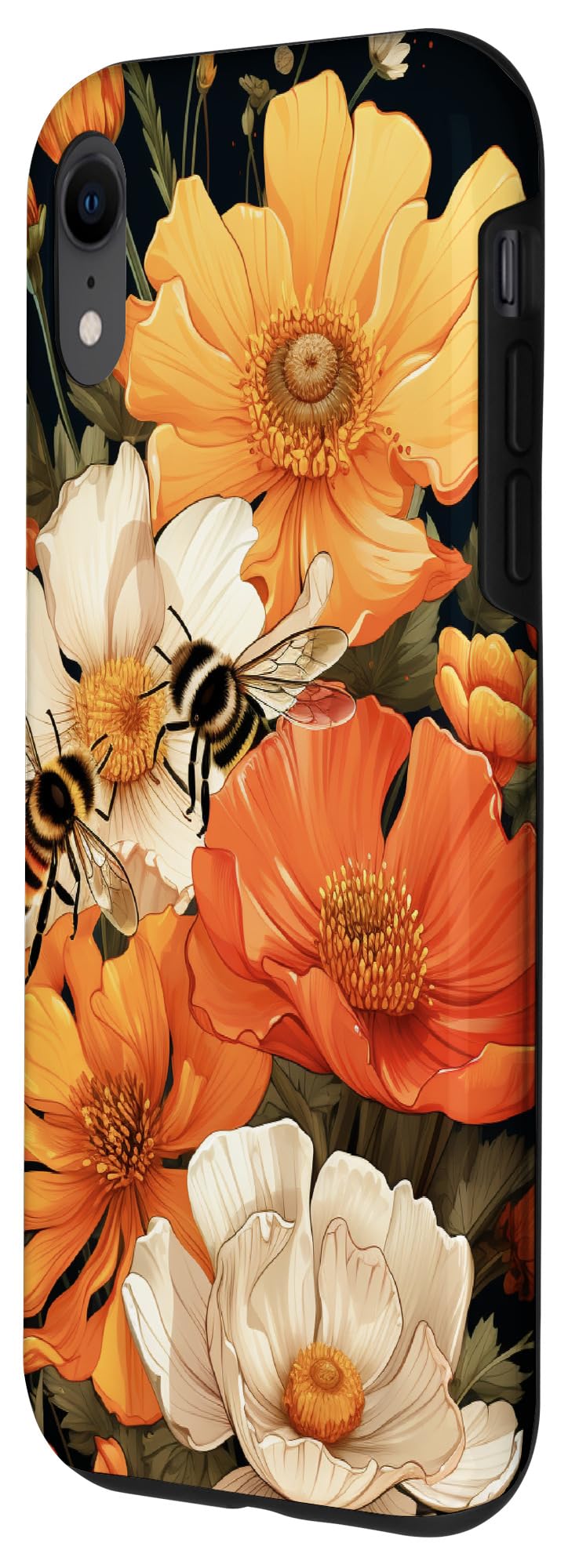 Bees And Wildflowers Case for iPhone XR - Image 2