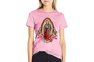 Women Our Lady of Guadalupe Virgin Mary T-Shirt
