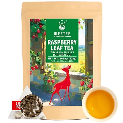 Miniatura 50 de Bolsas de Té de Hoja y Raíz de Diente de León WT WEETEE, Mezcla 100% Pura de Hoja de Diente de León y Raíz Tostada de Diente de León, Té Herbal