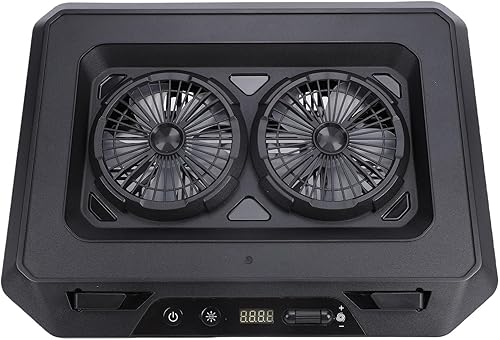 Almohadilla de refrigeración RGB para laptop con 2 ventiladores Turbo, 6 soportes de refrigeración para laptop de altura ajustable con 4 puertos disponible en Yaxa Guatemala
