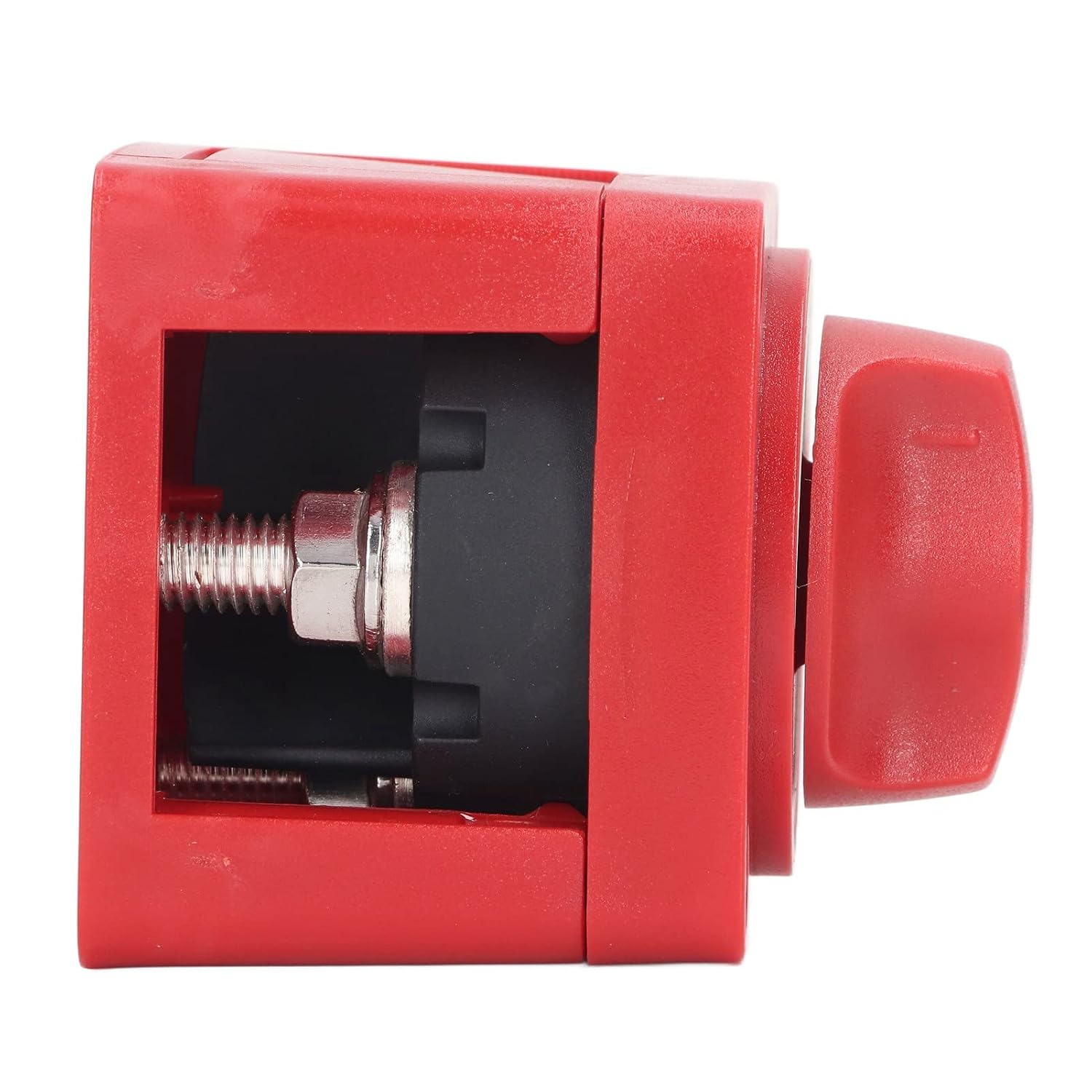 Boat Battery Disconnect Switch, Battery Shut Off Switch, Power Kill Switch, 300A V, 3 Post 4 Gear Dual Circuit Power Disconnect, for Marine Boat Truck RV Battery
