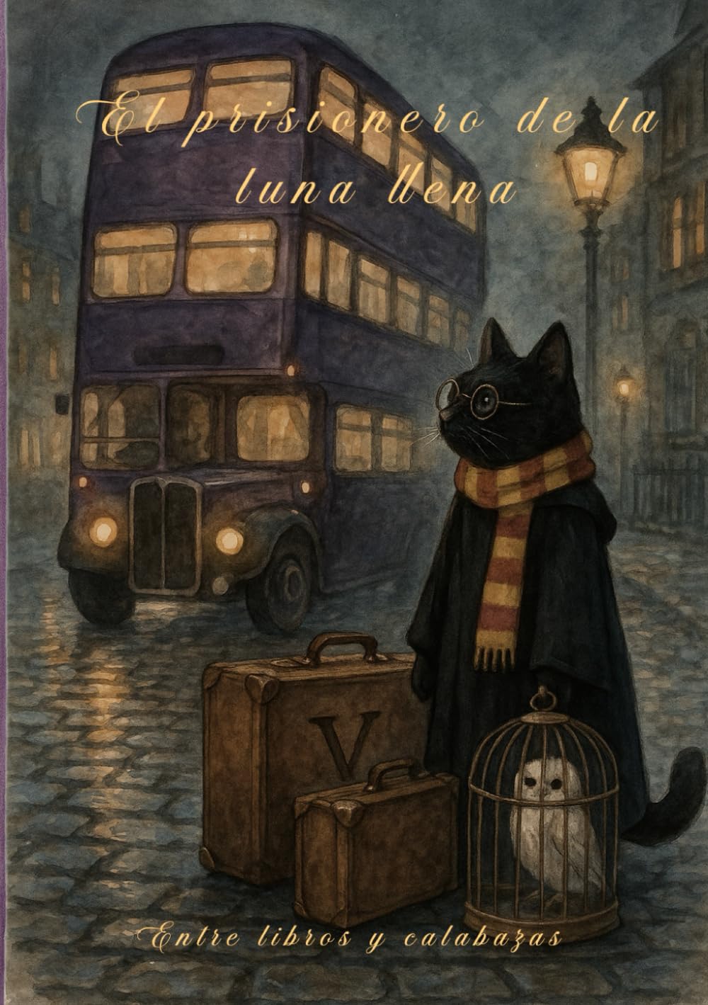El Prisionero de la Luna Llena: Un recetario encantado con dulces, salados y bebidas — más exámenes finales para obtener tu Certificado de la Escuela ... y Artes Culinarias (La Plataforma Encantada)      Paperback – November 28, 2025