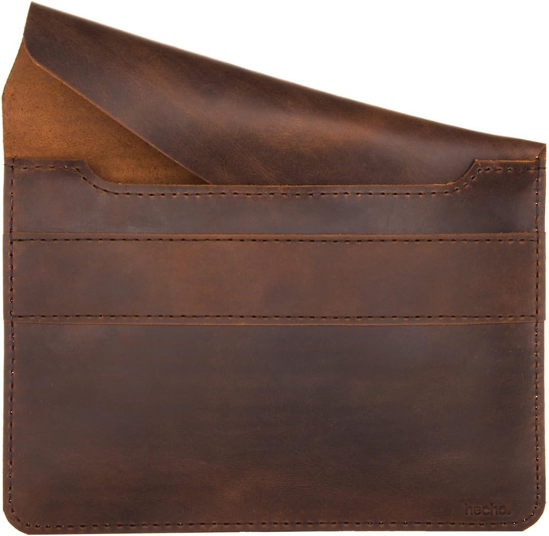hecho. Leather Sleeve "Fernando" for iPad Mini 1, 2, 3 & 4 - Handmade from 100% Genuine Leather (Cover, Bag, Case, Protection) - Image 3