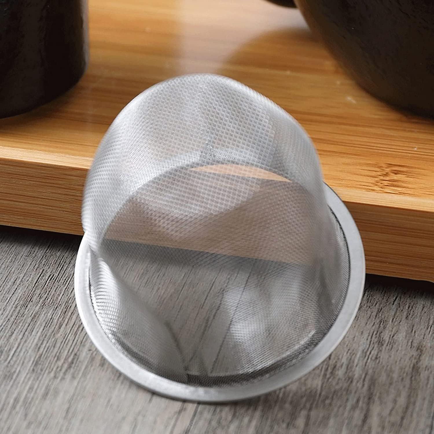 sieves strainers fine mesh Diameter 5.1-9CM Reusable Stainless Steel Mesh Tea Infuser Strainer Teapot Tea Leaf Spice Drinkware Kitchen Accessories