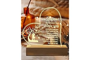 Acrylic Night Light Engraved: Perfect Christmas Gift for Your Girlfriend