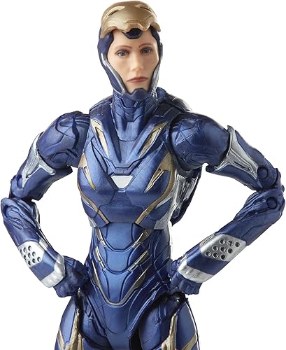 Miniatura 12 de Marvel Legends Series - Figura de acción a escala de 6 pulgadas de capitán y armadura de rescate, paquete de 2, personaje Infinity Saga, diseño