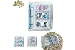 1000 Mini Binder Savings Challenge Binder for Ultimate Savings Journey